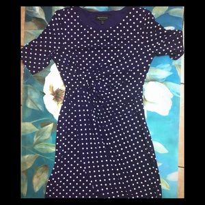 Purple Polka Dotted Dress